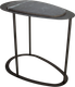 Миниатюра изображения товара Журнальный столик Мебелик МеталлАрт М024 (черный мрамор/черный)