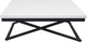 Миниатюра изображения товара Стол-трансформер Мебелик Манхэттен (белый/черный)