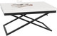Миниатюра изображения товара Стол-трансформер Мебелик Манхэттен (белый/черный)