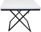 Миниатюра изображения товара Стол-трансформер Мебелик Манхэттен (белый/черный)