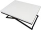 Миниатюра изображения товара Стол-трансформер Мебелик Манхэттен (белый/черный)