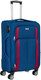 Миниатюра изображения товара Чемодан на колесах Peterson PTN 5209 M (голубой/бургунди)