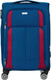 Миниатюра изображения товара Чемодан на колесах Peterson PTN 5209 M (голубой/бургунди)