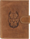 Миниатюра изображения товара Портмоне Cedar N4L-CHM-DOG-2 (коньячный)