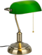 Миниатюра изображения товара Настольная лампа ArtStyle HT-117ABG (латунь/зеленый)