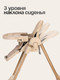 Миниатюра изображения товара Стульчик для кормления Tomix Lucky V2 / HA-028V2 (Beige)