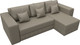 Миниатюра изображения товара Диван угловой Лига Диванов Лига-076 универсальный / 129851 (экокожа Grifon 04 бежевый)