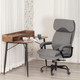 Миниатюра изображения товара Кресло офисное Tetchair Duke metal BL (велюр, серый)