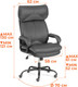 Миниатюра изображения товара Кресло офисное Tetchair Duke metal BL (велюр, серый)
