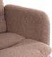 Миниатюра изображения товара Кресло офисное Tetchair Dover (хром/букле/коричневый)