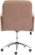 Миниатюра изображения товара Кресло офисное Tetchair Dover (хром/букле/коричневый)