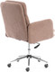 Миниатюра изображения товара Кресло офисное Tetchair Dover (хром/букле/коричневый)