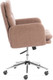 Миниатюра изображения товара Кресло офисное Tetchair Dover (хром/букле/коричневый)