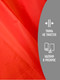 Миниатюра изображения товара Ткань для творчества Sentex ПТ 100x150 190Т 100%ПЭ 47 гр/м2 (красный)