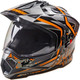 Миниатюра изображения товара Мотошлем AiM JK802S / 802-023-S (S, оранжевый/серый/черный)