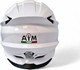 Миниатюра изображения товара Мотошлем AiM JK803 / 803-007-XXL (XXL, белый глянец)