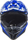 Миниатюра изображения товара Мотошлем AiM JK803S / 803-016-XXXL (XXXL, синий/белый)