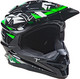 Миниатюра изображения товара Мотошлем AiM JK803S / 803-017-XXL (XXL, зеленый/черный)