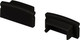 Миниатюра изображения товара Заглушка для профиля Arlight LINE-1708 BLACK глухая / 040316