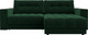 Миниатюра изображения товара Диван угловой Лига Диванов Лига-049 НПБ универсальный / 128457 (велюр Seven 626 зеленый)
