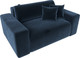 Миниатюра изображения товара Кресло-кровать Лига Диванов Лига-036 НПБ / 127816 (велюр Tower 13 синий)