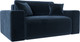 Миниатюра изображения товара Кресло-кровать Лига Диванов Лига-036 НПБ / 127816 (велюр Tower 13 синий)