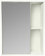 Миниатюра изображения товара Шкаф с зеркалом для ванной Runo Эко 52 (белый)