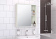 Миниатюра изображения товара Шкаф с зеркалом для ванной Runo Эко 52 (белый)