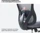 Миниатюра изображения товара Кресло офисное Sparx FRS-18 (Dino Black/Light Grey)