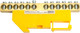 Миниатюра изображения товара Шина заземления Stekker LD555-812-12 / 49555
