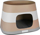 Миниатюра изображения товара Домик для животных MP Bergamo Ring с лежанкой / 21.52BE05 (моккачино)