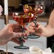 Миниатюра изображения товара Набор бокалов Mandarin Decor Спираль / DS27G1046-2P (2шт, персиковый)