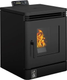 Миниатюра изображения товара Камин пеллетный Zota B6H22 6 кВт WI-FI (черный)