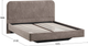 Миниатюра изображения товара Полуторная кровать ТриЯ Тиффани Тип 1 140x200 (микровелюр Wellmart Latte)