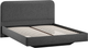 Миниатюра изображения товара Двуспальная кровать ТриЯ Тиффани Тип 1 160x200 (микровелюр Jercy Graphite)