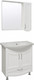 Миниатюра изображения товара Тумба с умывальником Runo Неаполь 75 + Элеганс 75 (напольная, белый)
