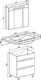 Миниатюра изображения товара Тумба с умывальником Runo Парма 75 + Omega 75 (напольная)