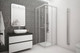 Миниатюра изображения товара Душевой уголок МетаКам Universal 80x80 / KKS_016264 (серый/прозрачное стекло)