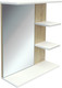 Миниатюра изображения товара Зеркало Doratiz Доминикана 57 / 2711.176 (белый/дуб сонома, с полками)