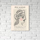 Миниатюра изображения товара Картина Stamprint Девушка Пикассо / АТ055 (85х60см)