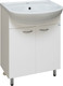 Миниатюра изображения товара Тумба с умывальником Runo Уют 60 + Уют 60 (напольная)
