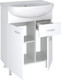 Миниатюра изображения товара Тумба с умывальником Runo Уют 60 с ящиком + Уют 60 (напольная)