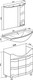 Миниатюра изображения товара Тумба с умывальником Runo Стиль 85 + Стиль 85 (напольная)