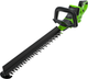Миниатюра изображения товара Кусторез аккумуляторный Greenworks GD24HT611 / 2208507