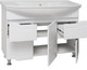 Миниатюра изображения товара Тумба с умывальником Runo Стиль 105 + Стиль 1050 (напольная)