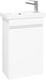 Миниатюра изображения товара Тумба под умывальник Laparet Sargas mini 50 R / LS-WCAB-50-101R (ультра белый глянец)