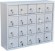 Миниатюра изображения товара Шкаф металлический Эдванс для телефонов (20 ячеек)
