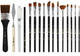 Миниатюра изображения товара Набор кистей Brauberg Art Debut / 201047 (14шт)