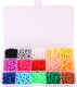 Миниатюра изображения товара Набор бусин для аквамозаики Brauberg Kids. Запасные бусины для аквамозаики / 664914 (1500шт)