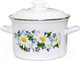 Миниатюра изображения товара Кастрюля Лысьвенские эмали Ромашковое поле С-1618 АП2/4